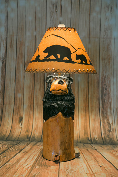 Stump Bear Table Lamp