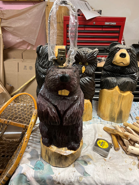 Beaver Table Lamp