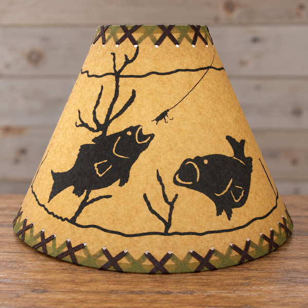 Rustic Oil Kraft Lamp Shades – 16 Inch