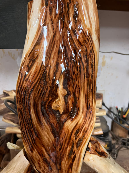 Diamond Willow Large Single Table Lamp