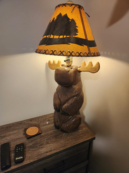 Moose Table Lamp
