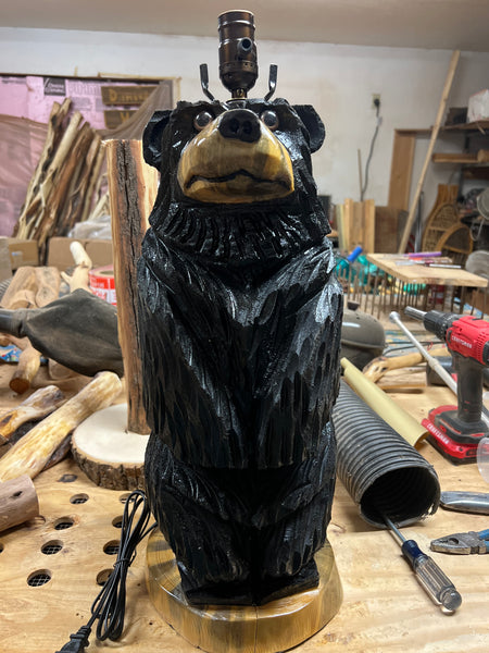 Standing Bear Table Lamp