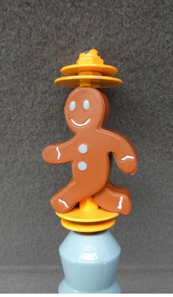 UFO Gingerbread Fire Poker