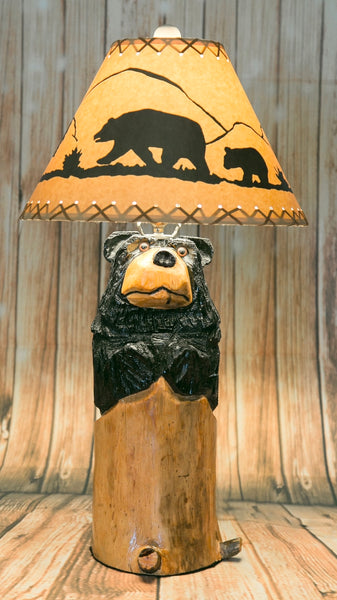 Stump Bear Table Lamp