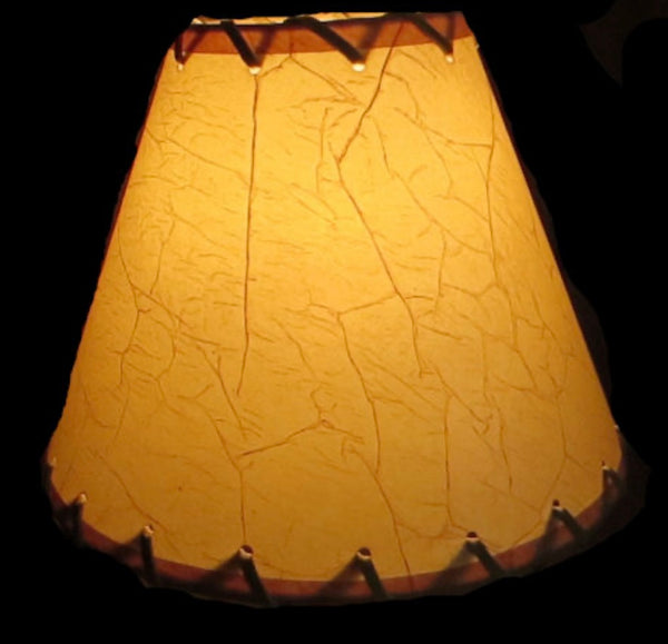 Crackle Shade with Lace