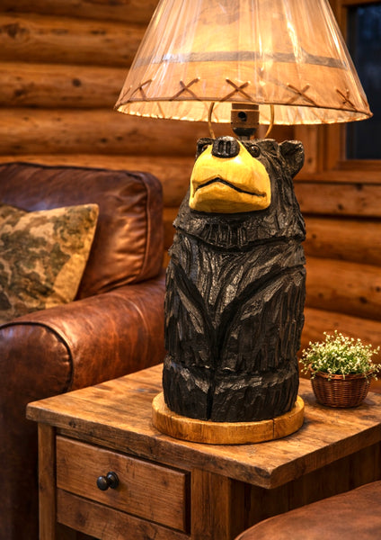 Standing Bear Table Lamp