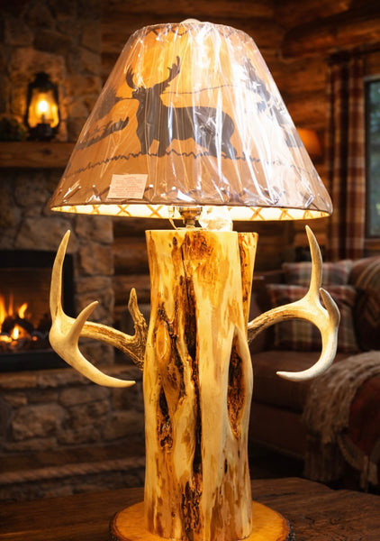 Custom Diamond Willow Table Lamp