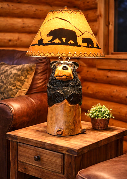 Stump Bear Table Lamp