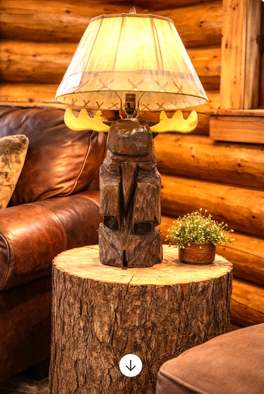Moose Table Lamp