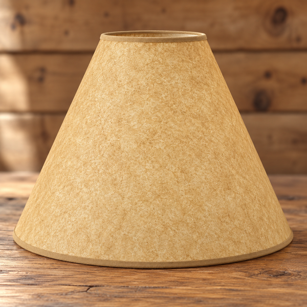 Rustic Oil Kraft Lamp Shades – 16 Inch