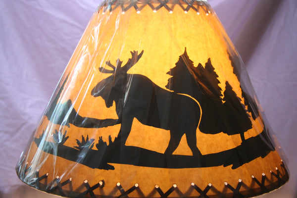 Lamp Shade Moose