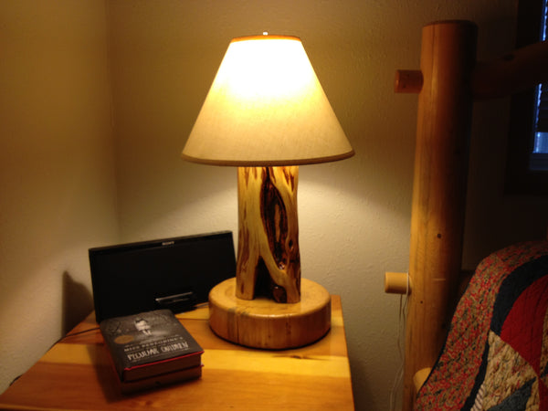 Table Lamp Diamond Willow Tiered and Single